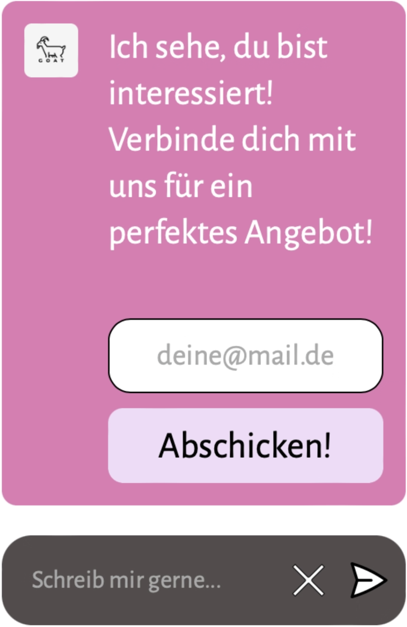 Nona AI chatbot der leads generiert deutsch